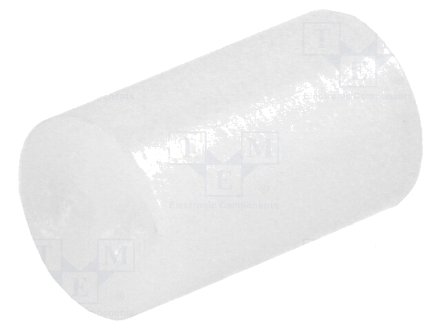 Afstandbus; LED; Øext: 5mm; ØLED: 5mm; L: 8mm; natuurlijk; UL94V-2 Afstandbus; LED; Øext: 5mm; ØLED: 5mm; L: 8mm; natuurlijk; UL94V-2